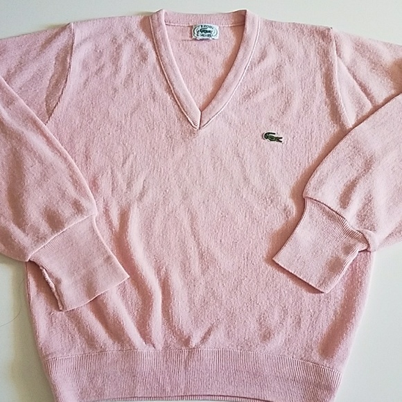 Lacoste | Sweaters | Lacoste Pink Mens 